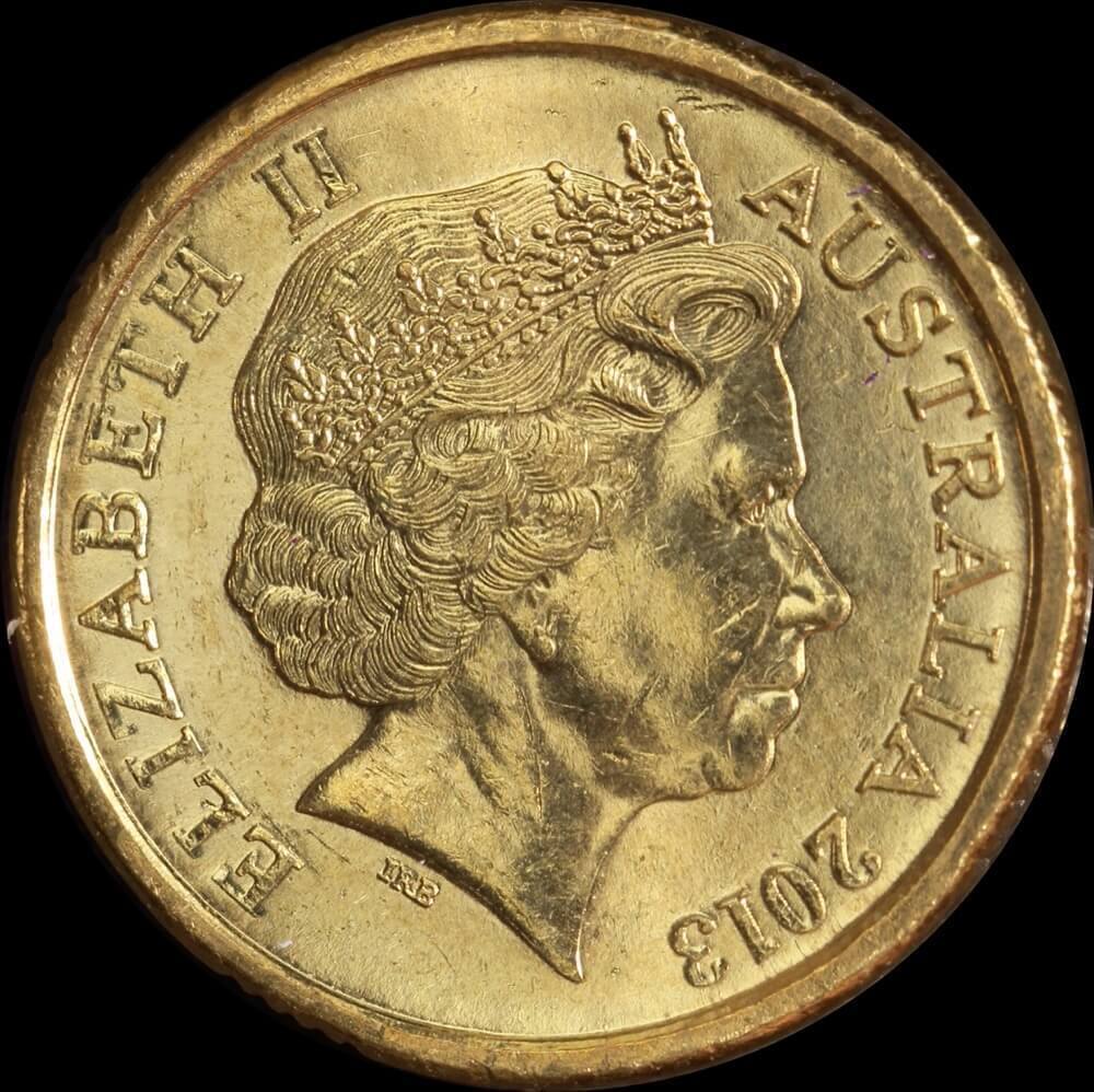 2013 Coloured 2 Dollar Coin Purple Crown Coronation Uncirculated