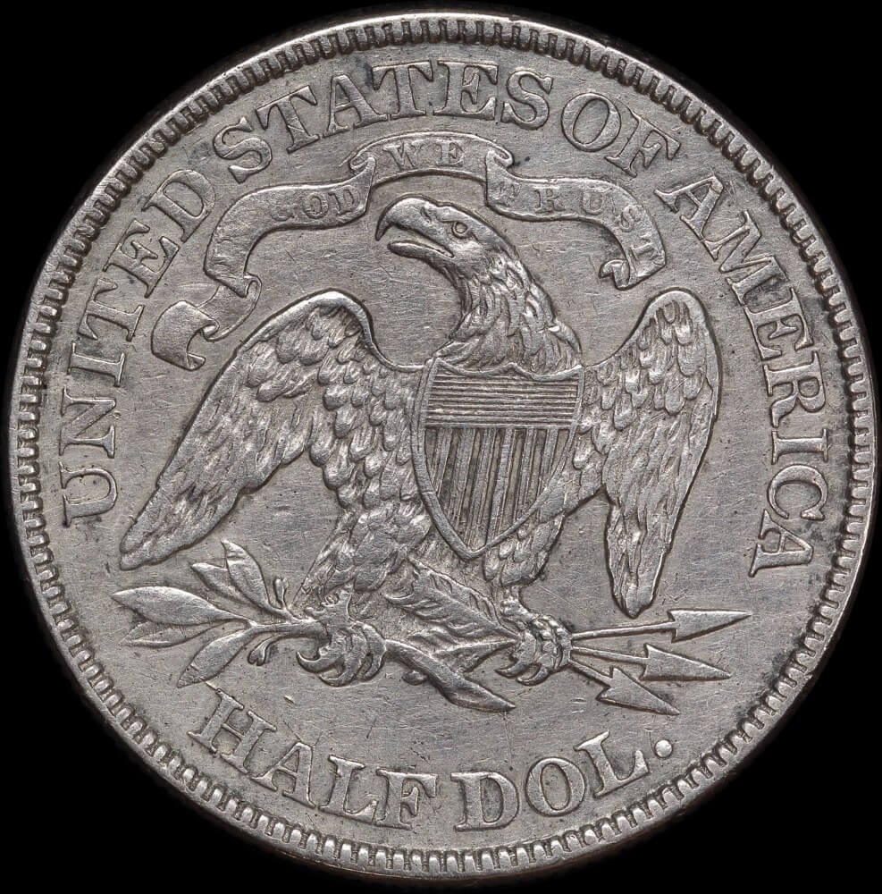 USA 1874 Silver Half Dollar - Liberty Seated  good VF product image