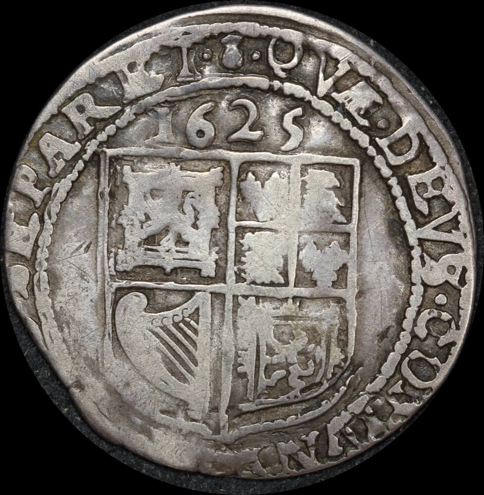 1625 Silver 6 Shillings Charles I S#SC 16S-005 Fine