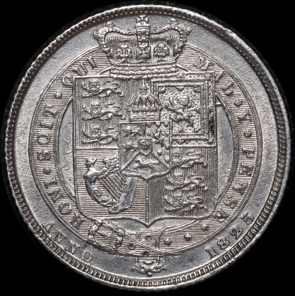 1825 Silver Sixpence George IV S#3814 good VF product image