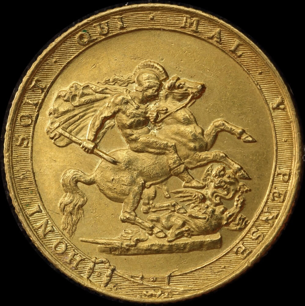 1817 Gold Sovereign George III S#3785 good VF product image