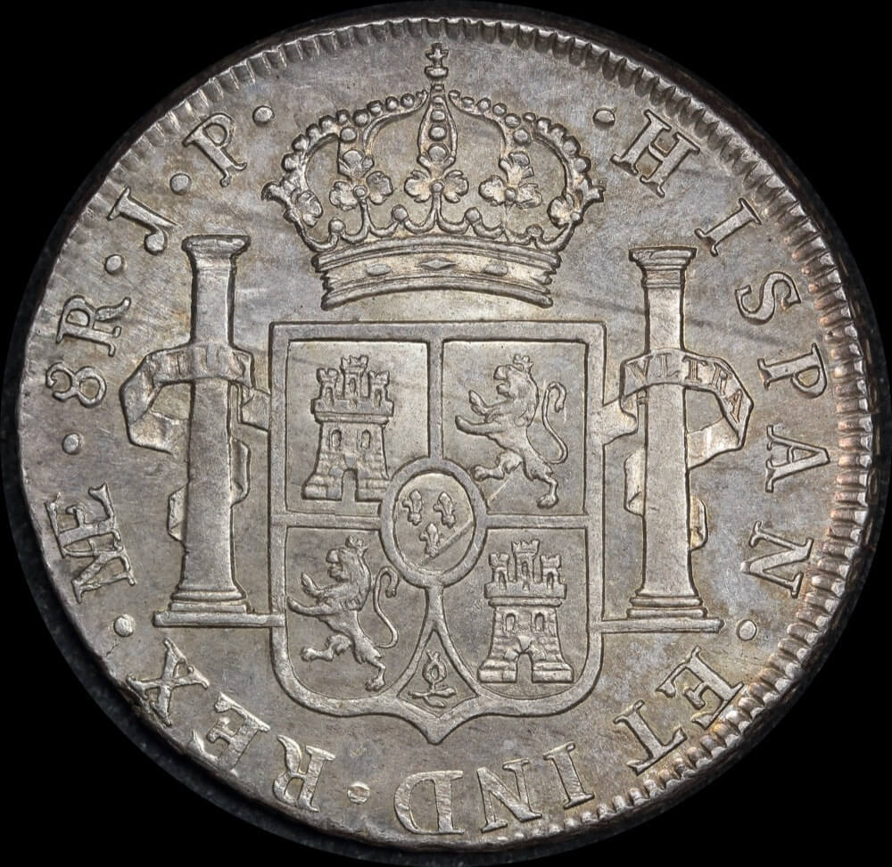 Peru 1813 Silver 8 Reales KM# 117.1 PCGS MS63 product image