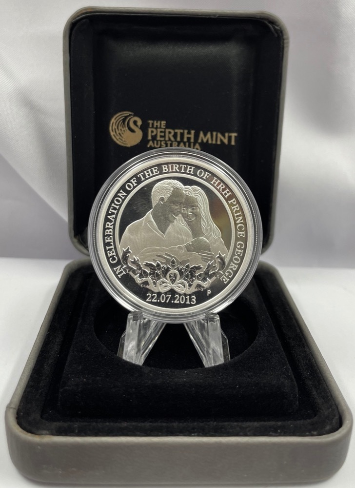 2013 Silver 1 Ounce Proof Coin Prince George