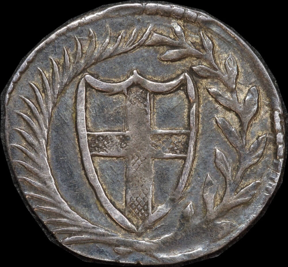 1649 Silver Penny Commonwealth S#3222 good EF