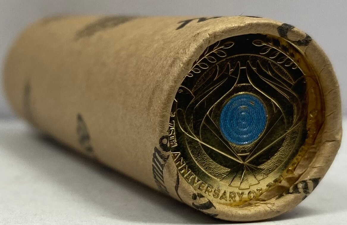 2022 $2 RAM Roll Coloured Peacekeeping 75th Anniversary Heads/Tails product image