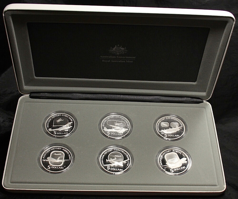 2008-2010 Masterpieces in Silver Trio Flying Through Time (Aviation) product image