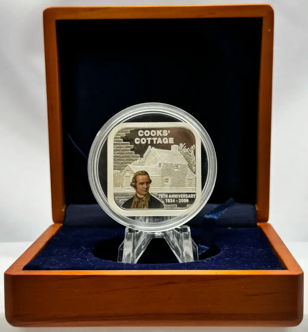 2009 Silver One Ounce Proof Coin Cooks Cottage