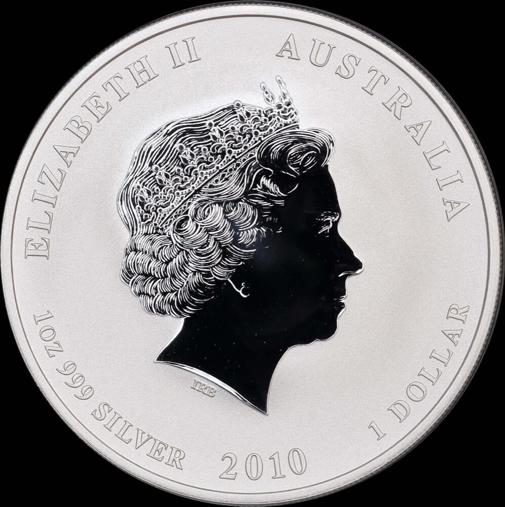 2010 Silver Lunar 1oz Coin Tiger - Series II product image