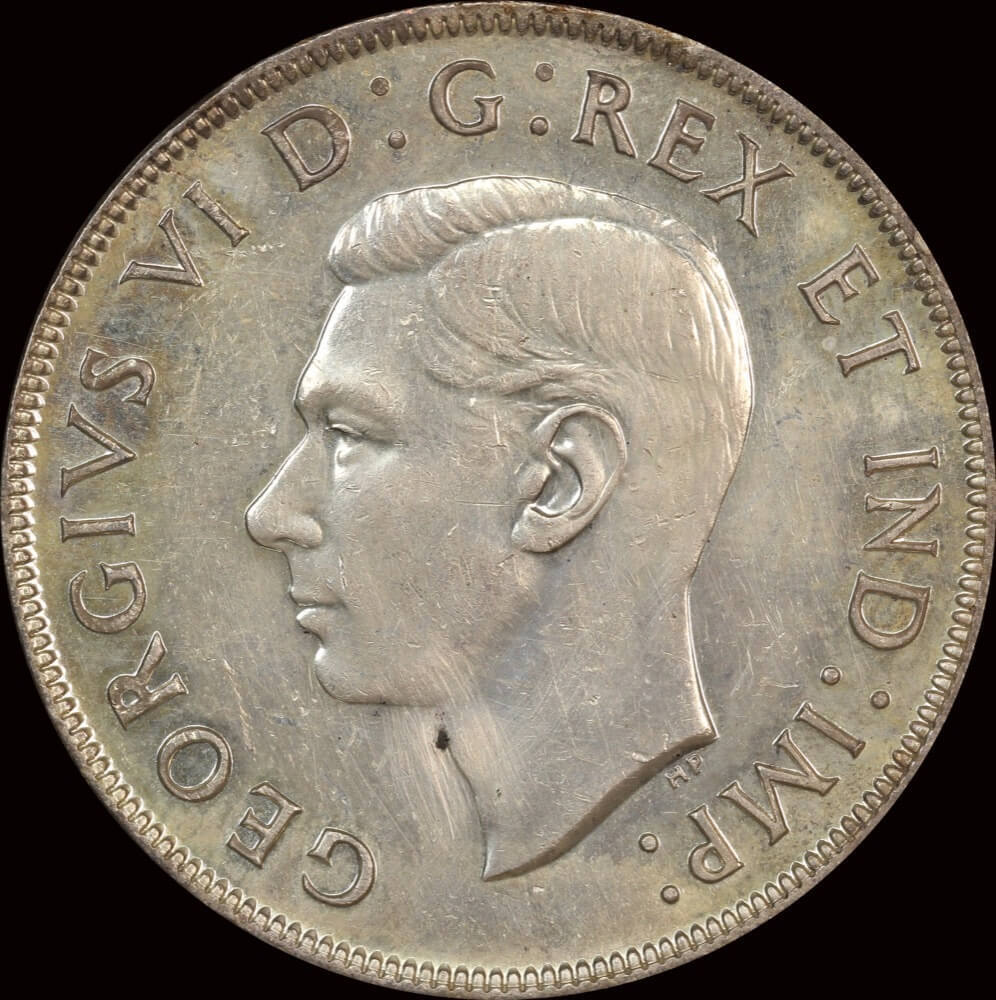 Canada 1945 Silver Dollar KM# 37 good EF product image