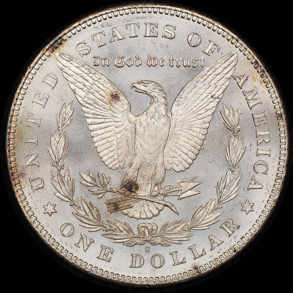 United States 1878-S Silver Morgan One Dollar Choice Unc product image