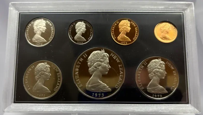 New Zealand 1973 Proof Coin Set product image