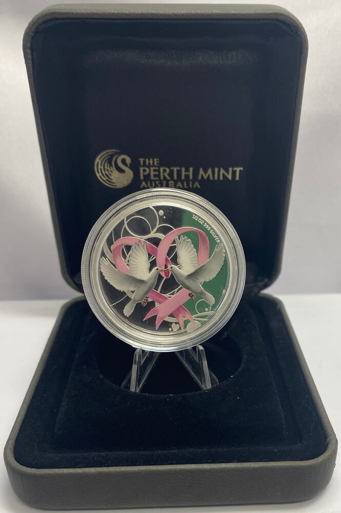 Cook Islands 2011 Silver 50 Cent Proof Coin Forever Love product image