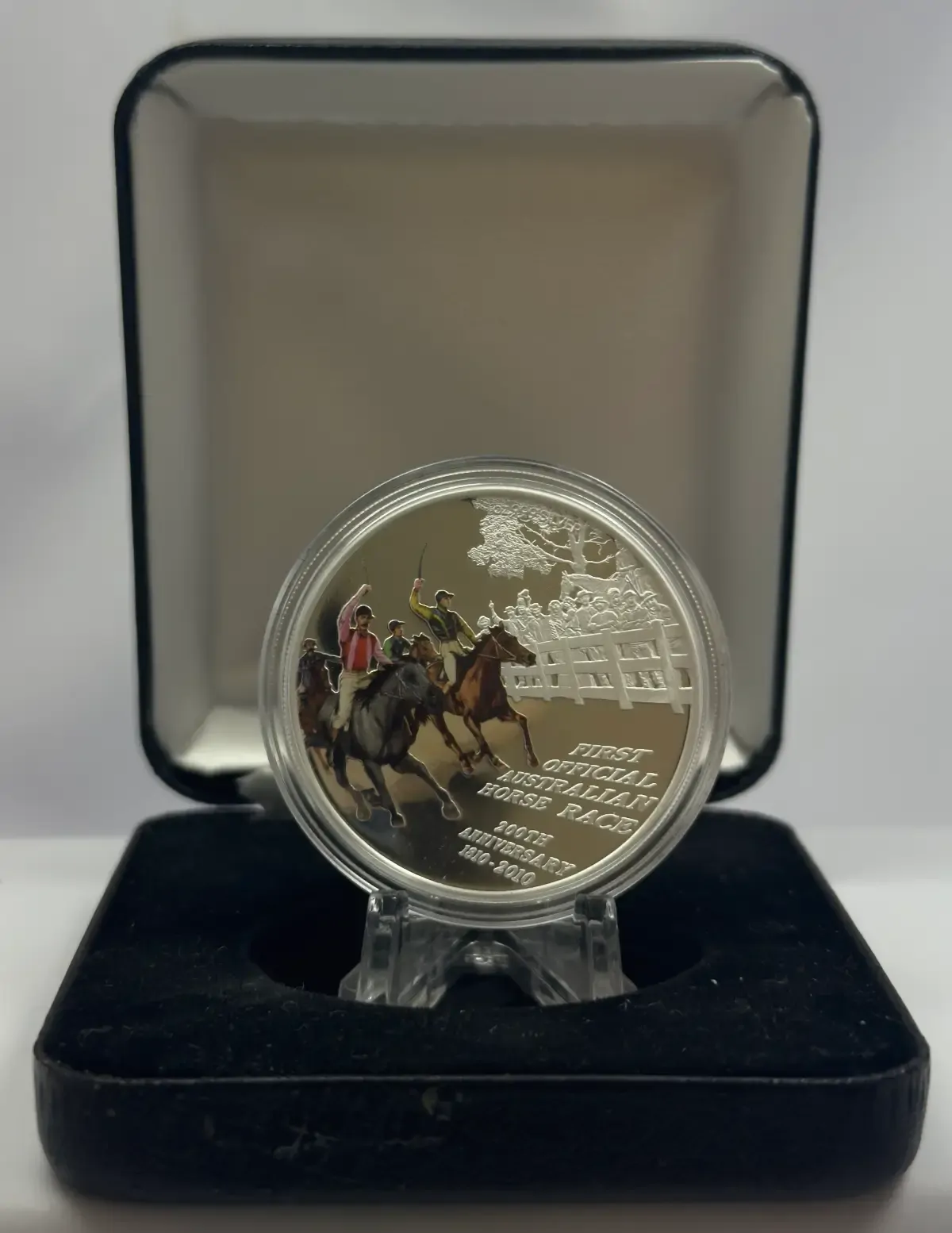 2010 Silver One Ounce Proof Coin Horse Racing product image