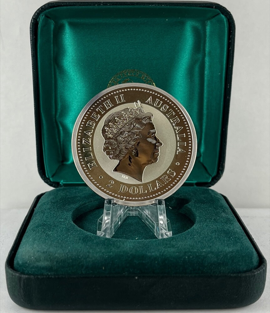 1999 Silver Two Ounce Unc Coin Kookaburra product image