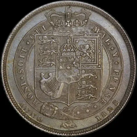 1825 Silver Sixpence George IV S# 3822 PCGS MS64