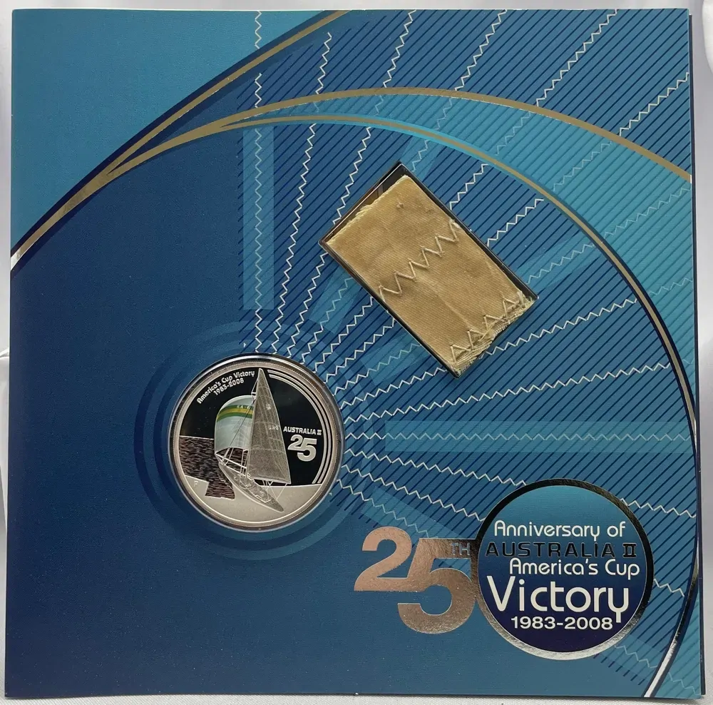2008 Silver 1 Ounce Proof America's Cup - Australia II Victory