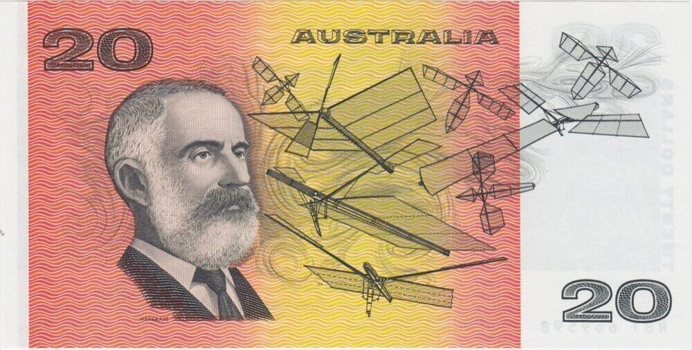 1993 $20 Note Paper Fraser/Evans  R415 Uncirculated