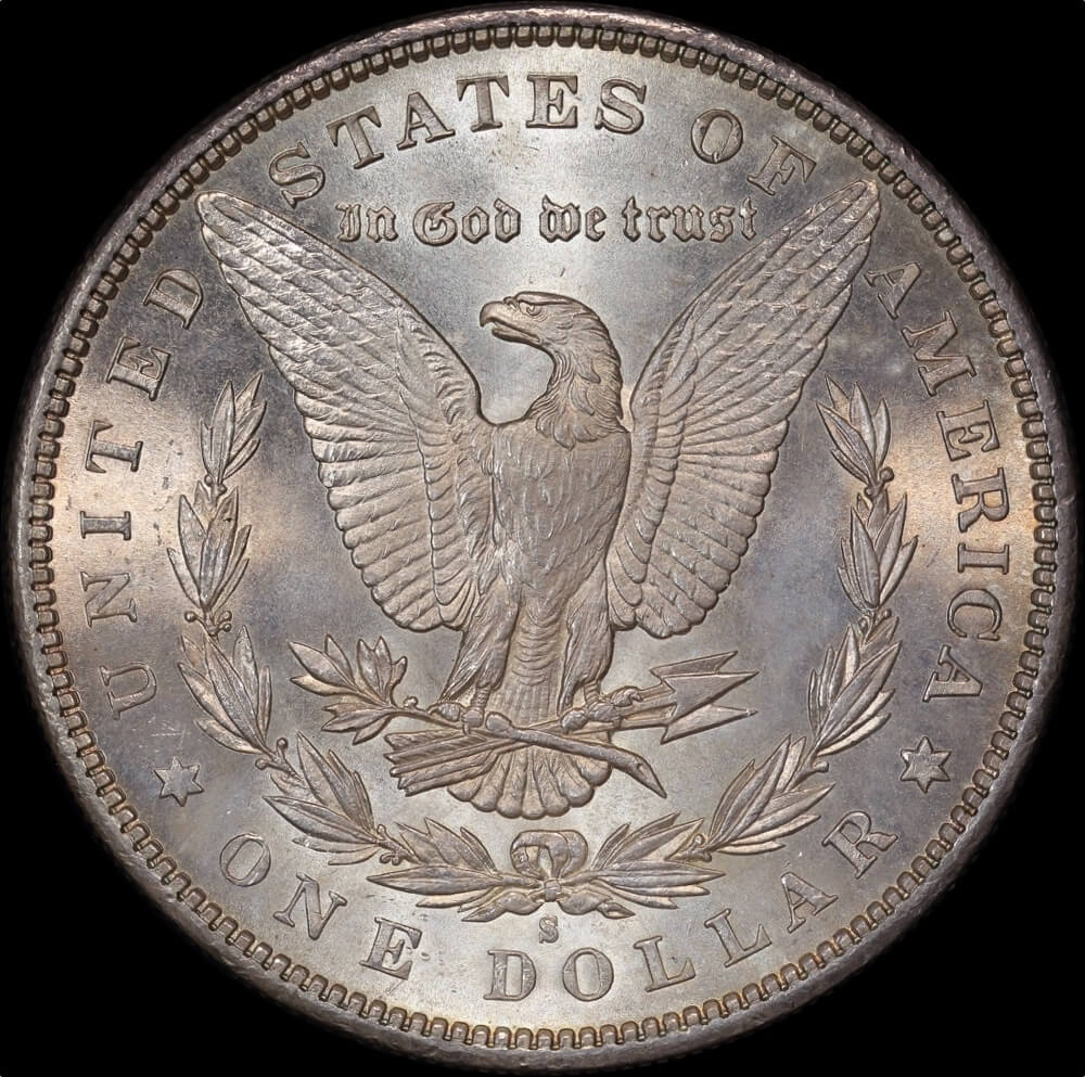 USA 1880-S Silver Dollar Gem Uncirculated product image