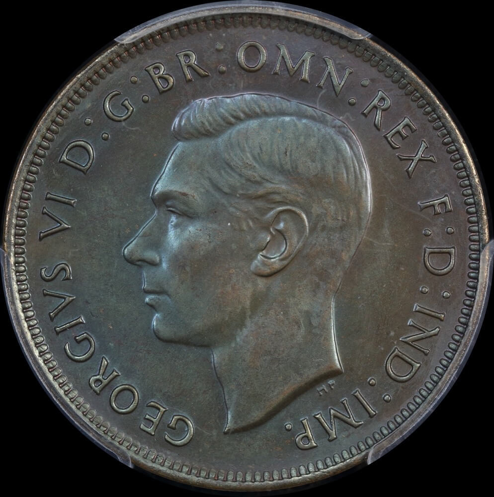 1943 Perth Proof Penny PCGS PR63BN