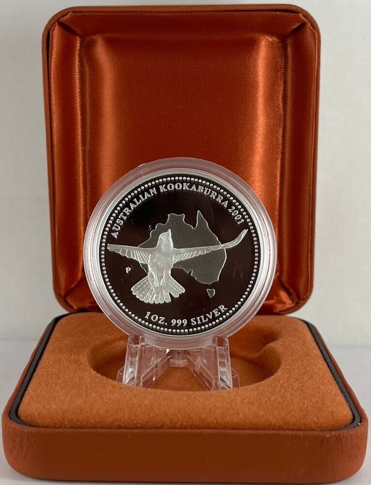 2001 Silver One Ounce Proof Coin Kookaburra product image