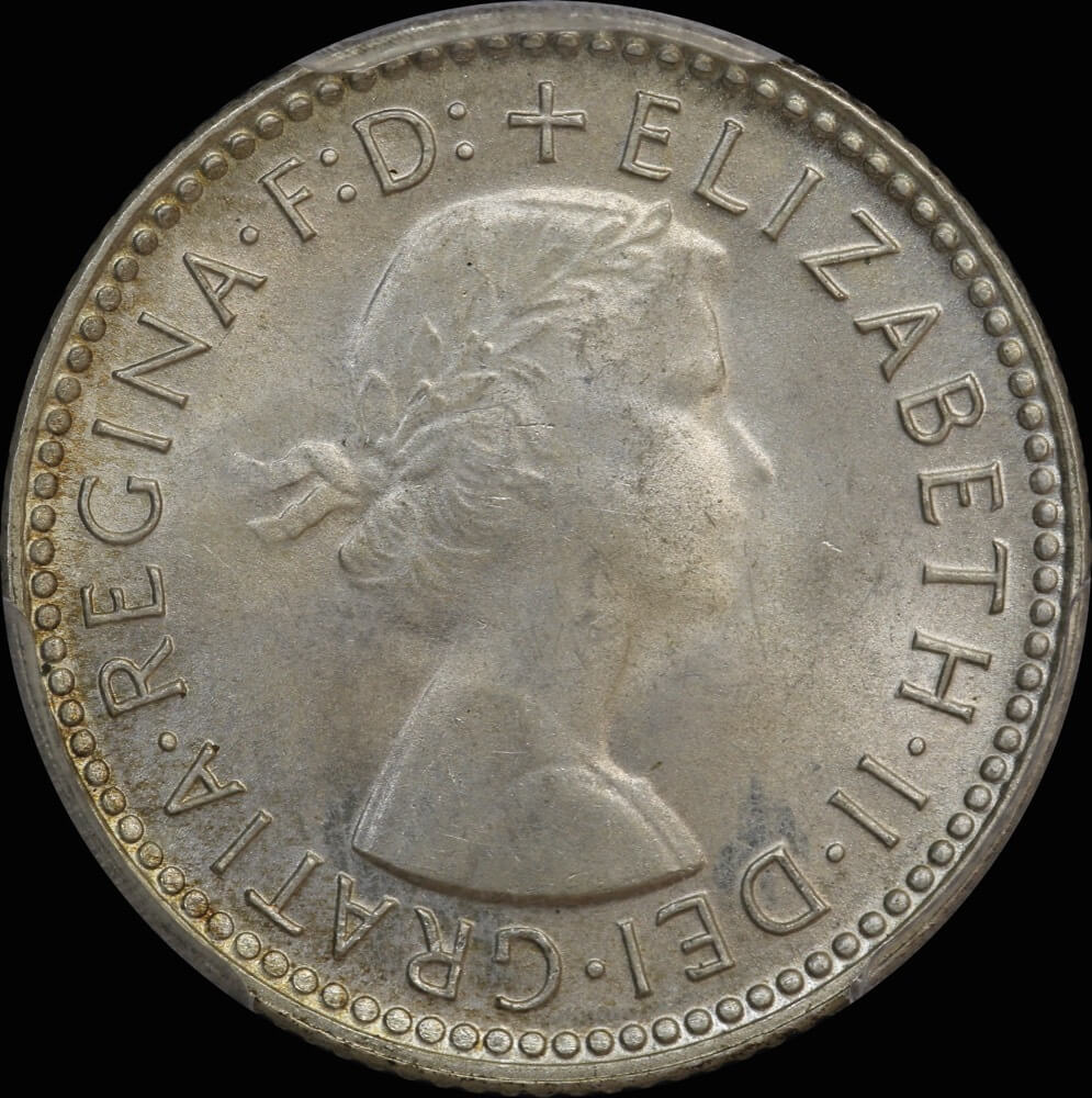 1963 Sixpence Gem Unc (PCGS MS66)