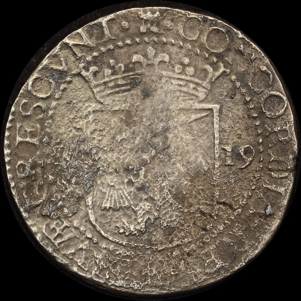 Netherlands (Zeeland) 1619 Silver Half Rijksdaalder Good Ex Batavia Shipwreck