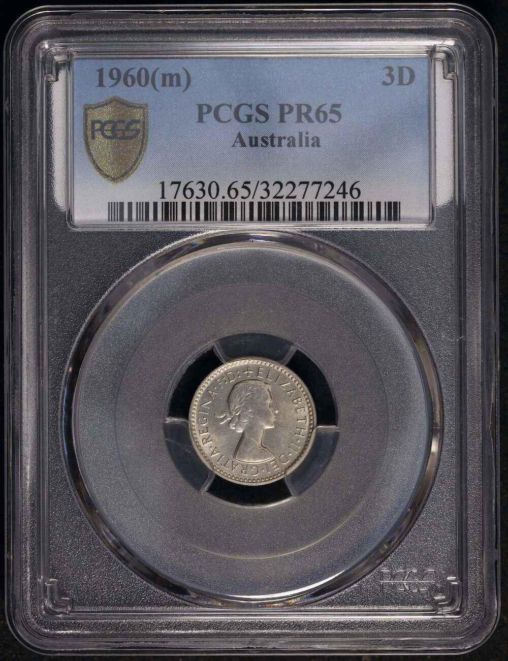 1960 Melbourne 4 Coin Silver Proof Set PCGS PR64 ~ PR65