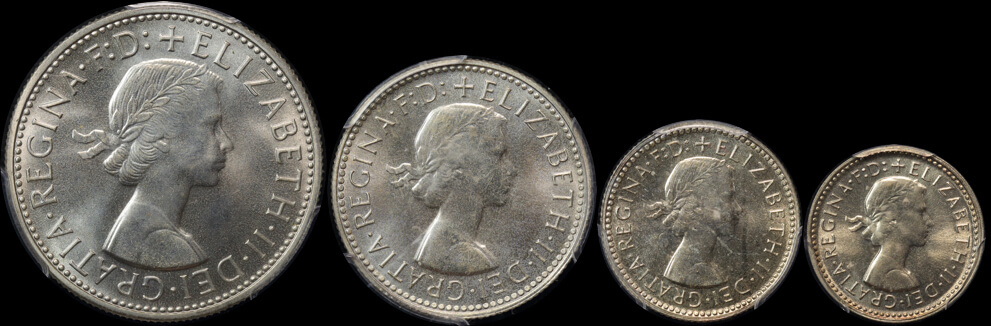 1962 Melbourne Proof Coin Set PCGS PR65 ~ PR67