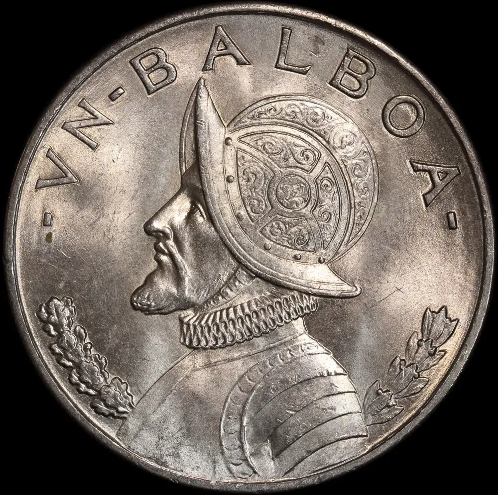 Panama 1947 Silver Balboa KM#13 Uncirculated product image