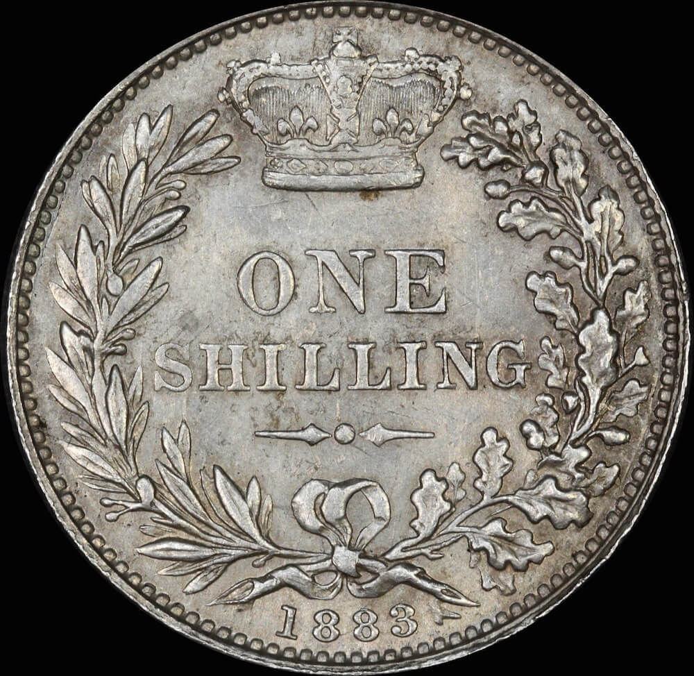 1883 Silver Shilling Victoria S#3907 PCGS MS63 product image