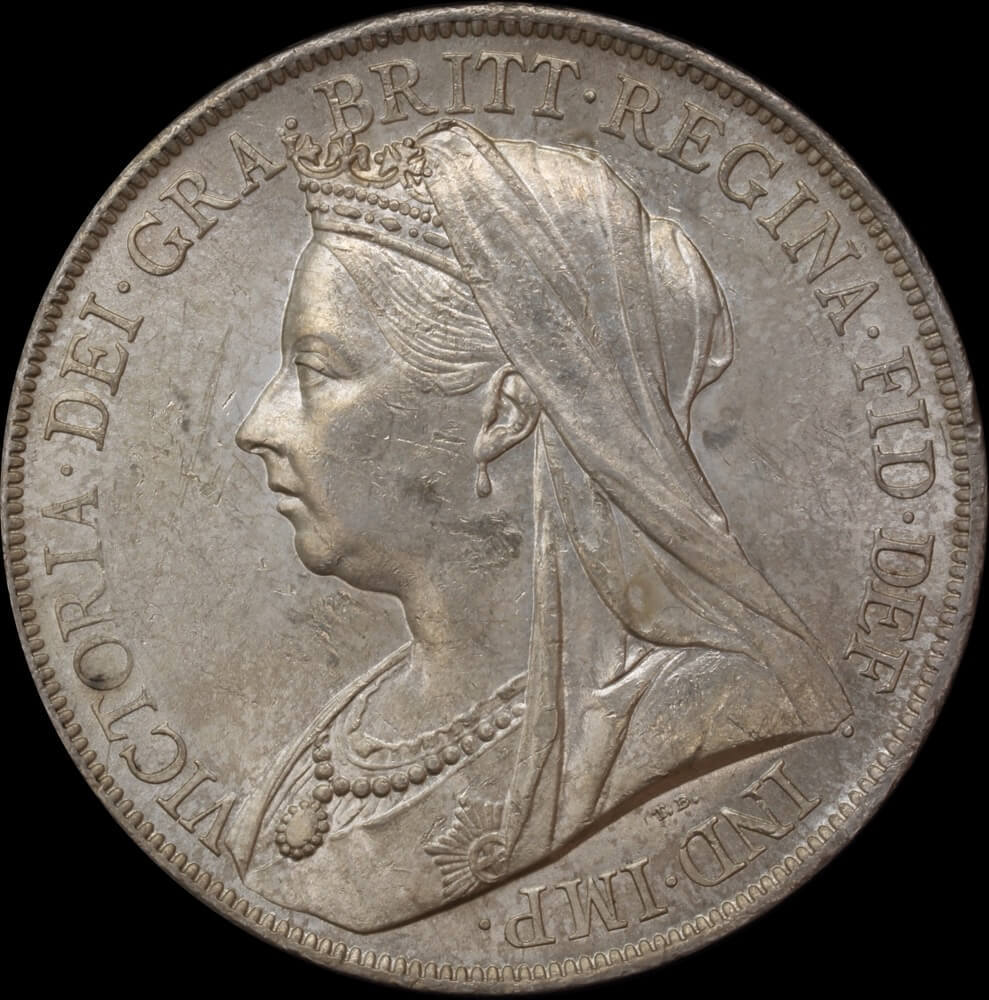 1900 Silver Crown Victoria S#3937 Uncirculated product image