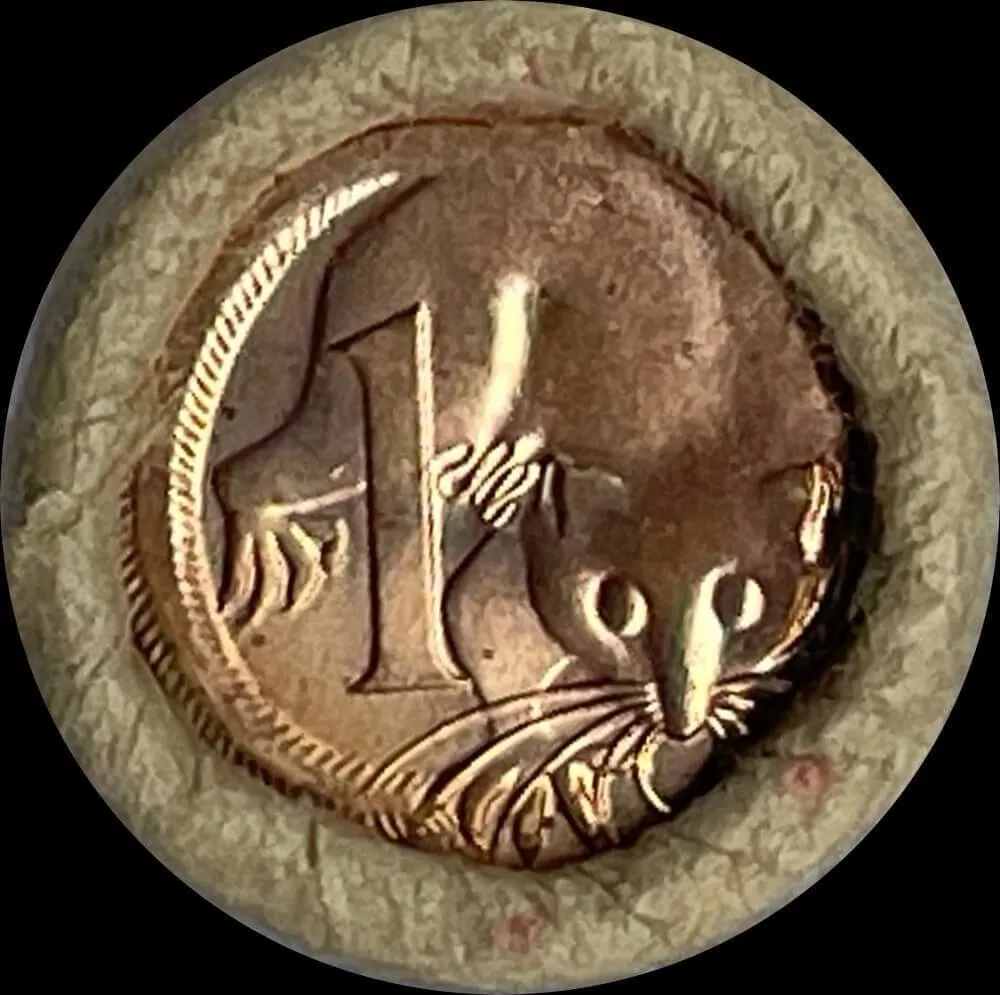 1982 One Cent RAM Mint Roll Heads/Tails