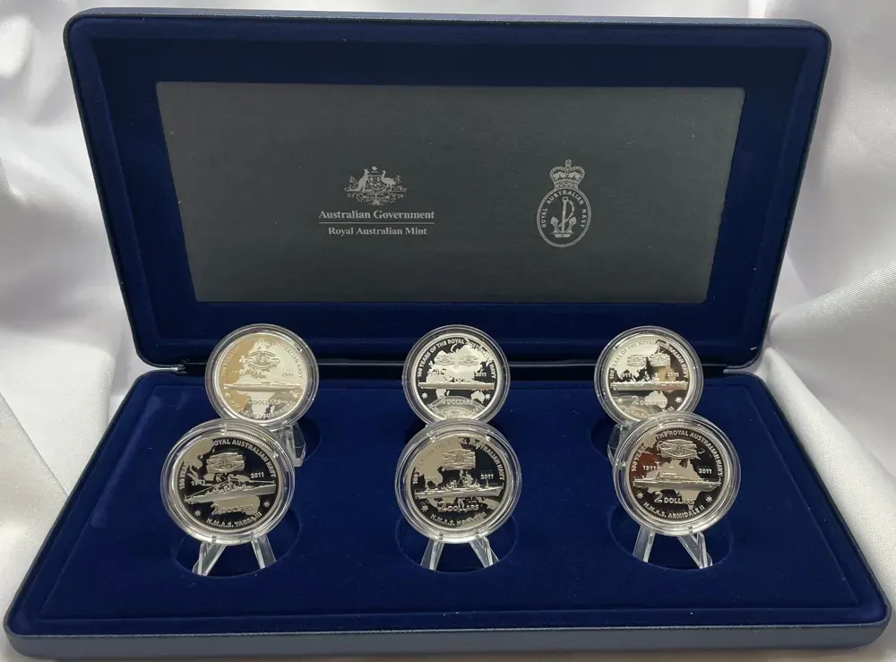 2011 Masterpieces in Silver 100 Years of the Royal Australian Navy product image