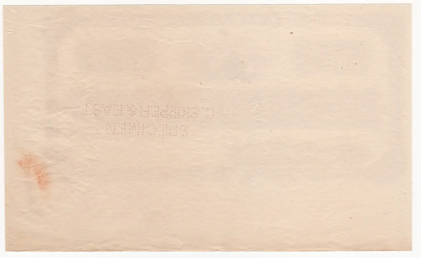 New Zealand Bank of NSW 1923 Ten Shillings Unissued Specimen Pick# S.161 about Unc