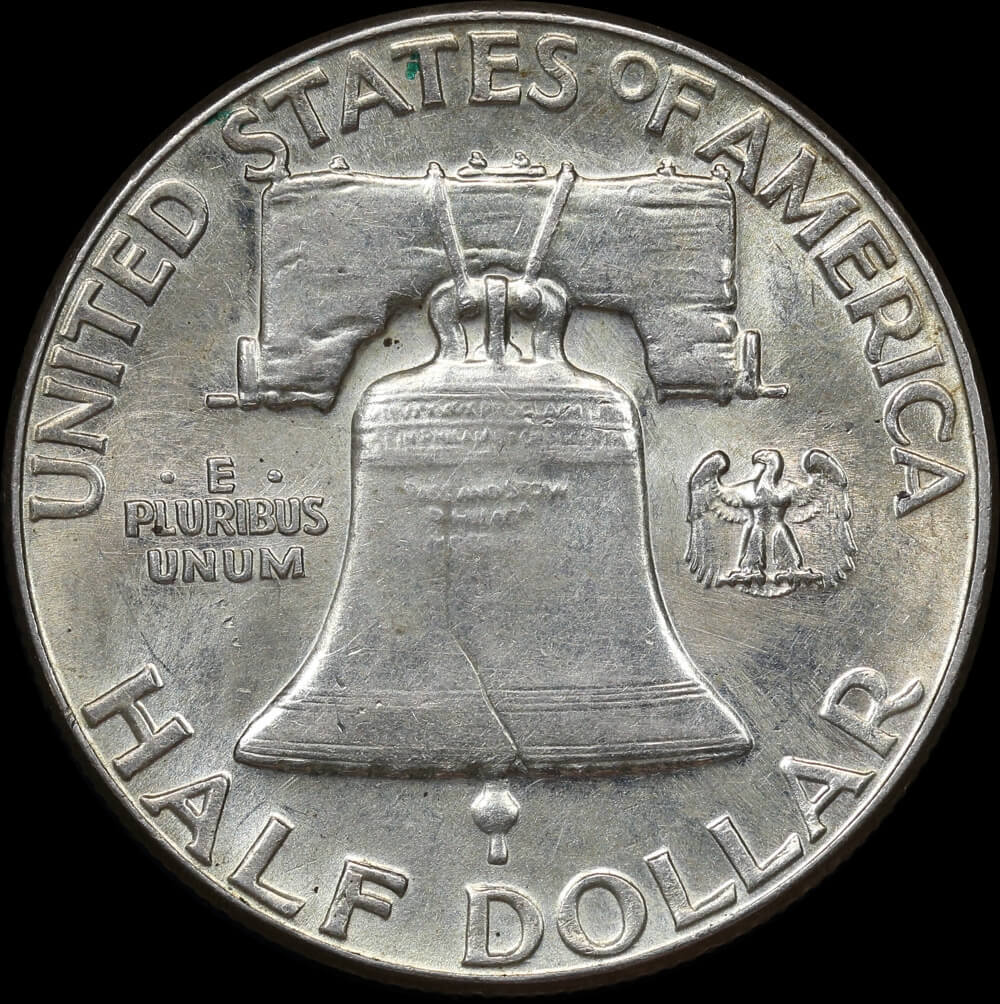 United States 1962 Silver Franklin Half Dollar Uncirculated product image