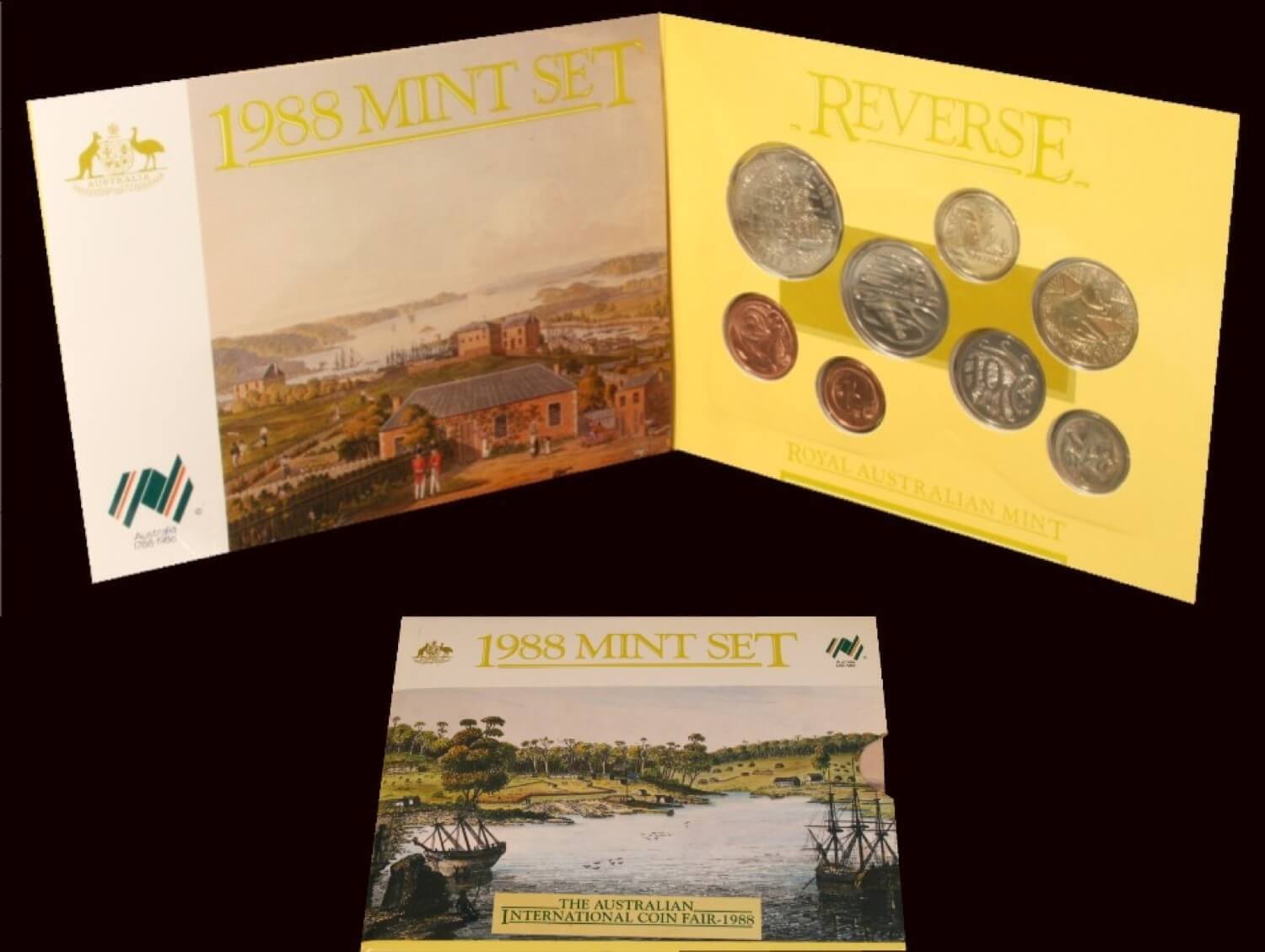 1988 Mint Set Bicentennial Sydney International Coin Fair