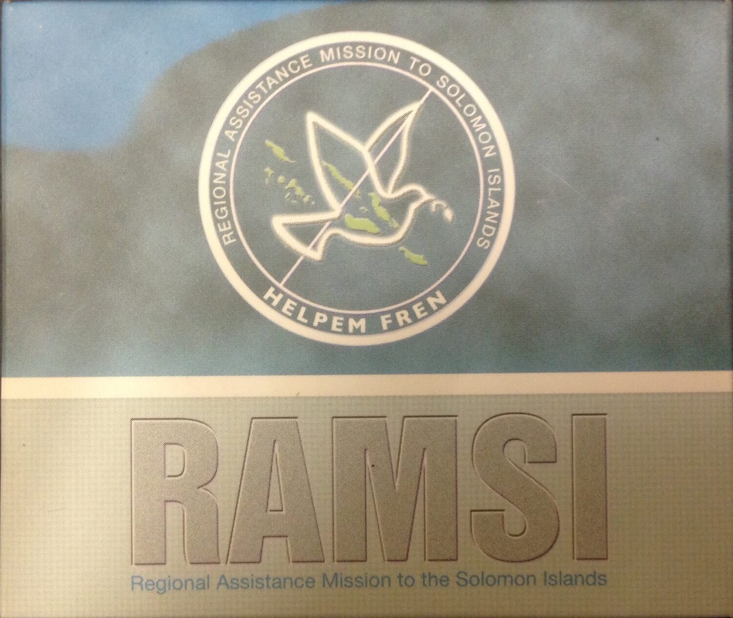 Solomon Islands 2005 Proof Silver 2 Dollars 2oz RAMSI product image