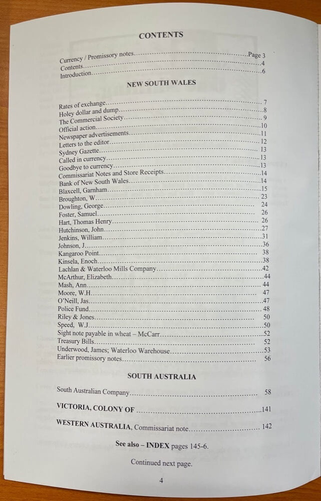 Australian Colonial Currency and Promissory Notes Book (5th edition) by Mick Vort Ronald