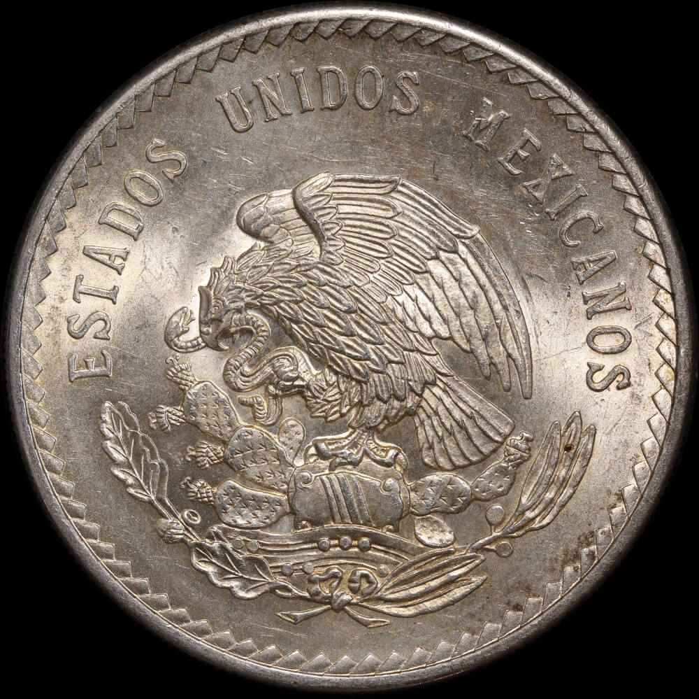 Mexico 1947 Silver 5 Pesos KM#465 Uncirculated product image
