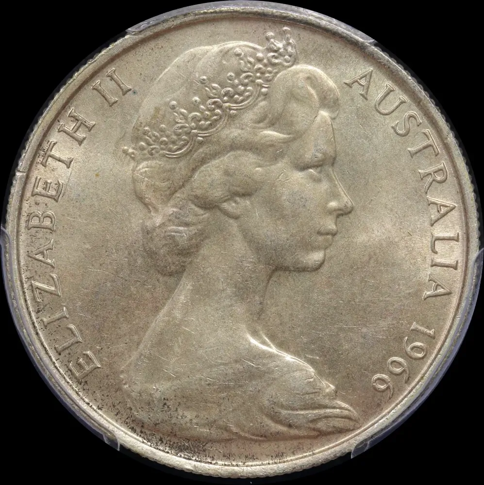 1966 50 Cent Silver Round Choice Unc (PCGS MS 63)