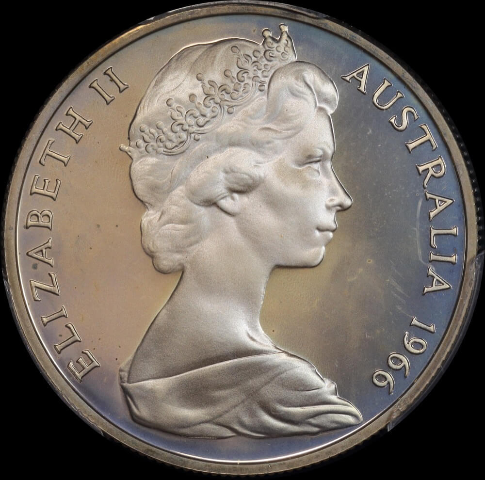 Australia 1966 Proof 50 Cent PCGS PR 68DCAM product image