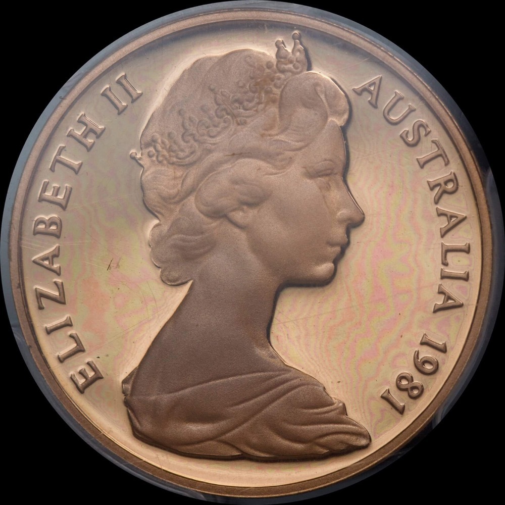 1981 2 Cents PCGS PR70RD DCAM