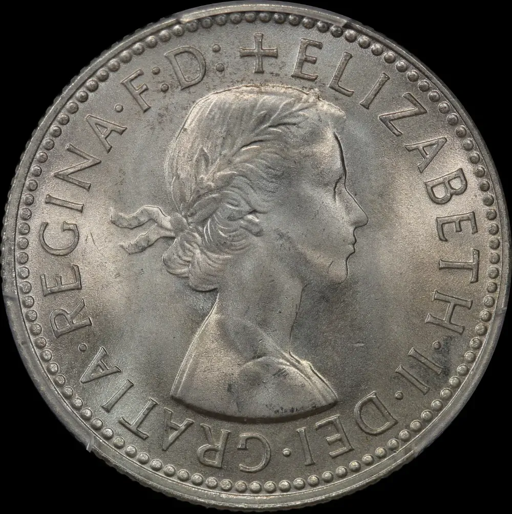 1960 Shilling Gem Unc (PCGS MS66)