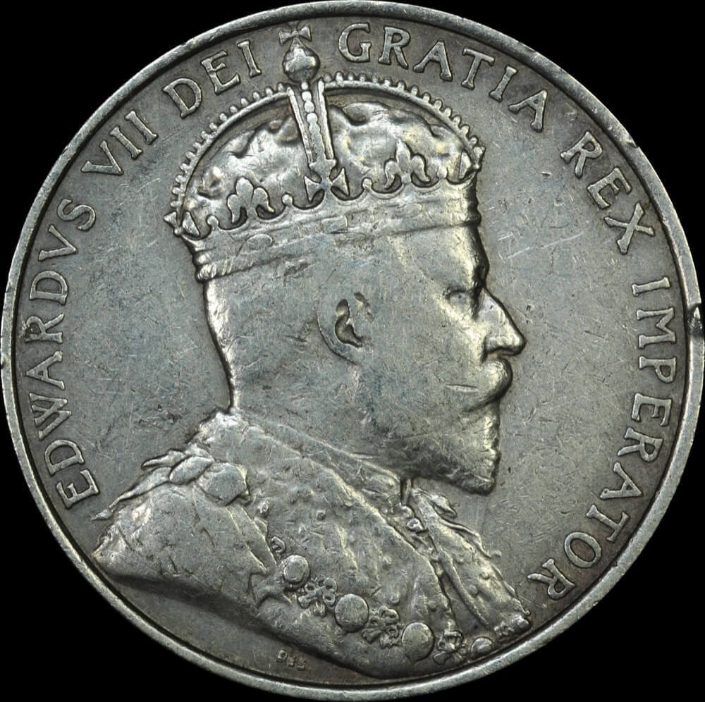 Cyprus 1907 Silver 18 Piastres KM#10 about VF product image