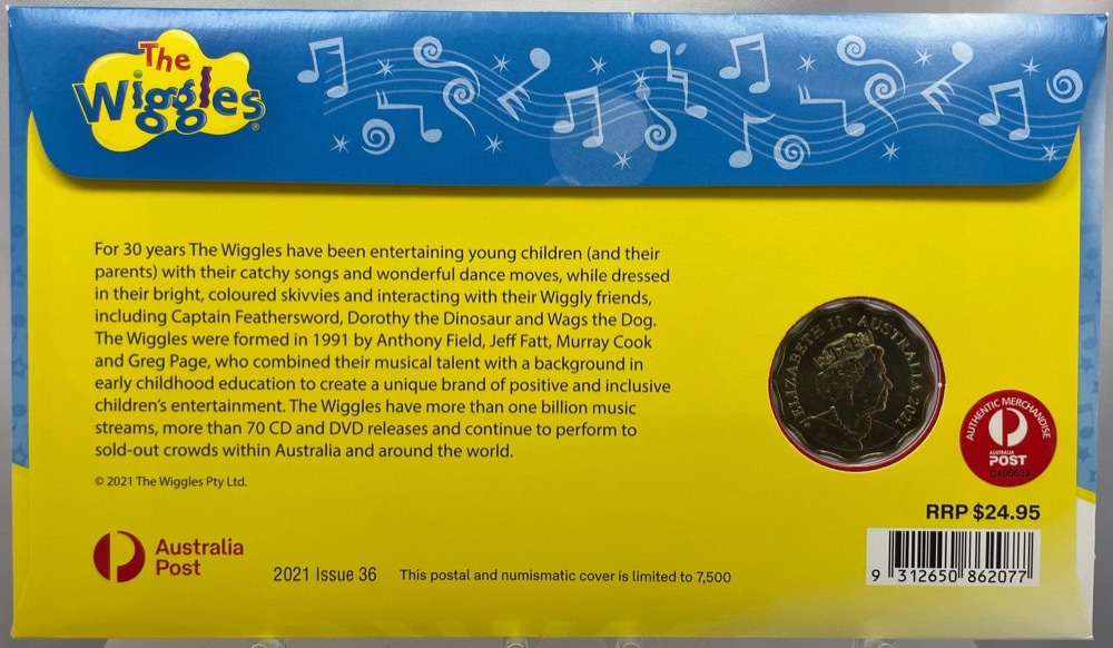 2021 30 Cent PNC The Wiggles - Blue product image