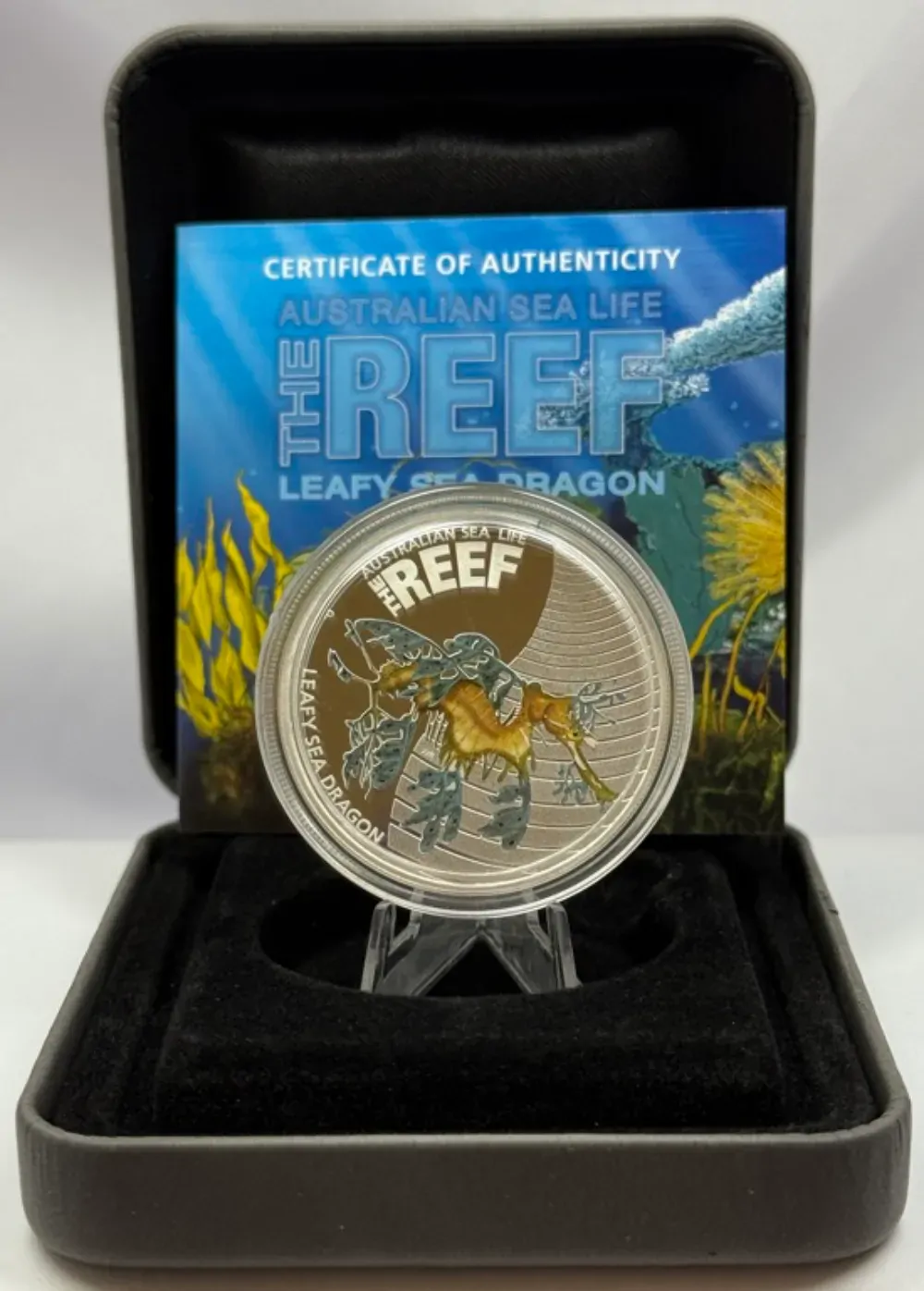 2009 Silver Half Ounce Proof Reef - Leafy Sea Dragon