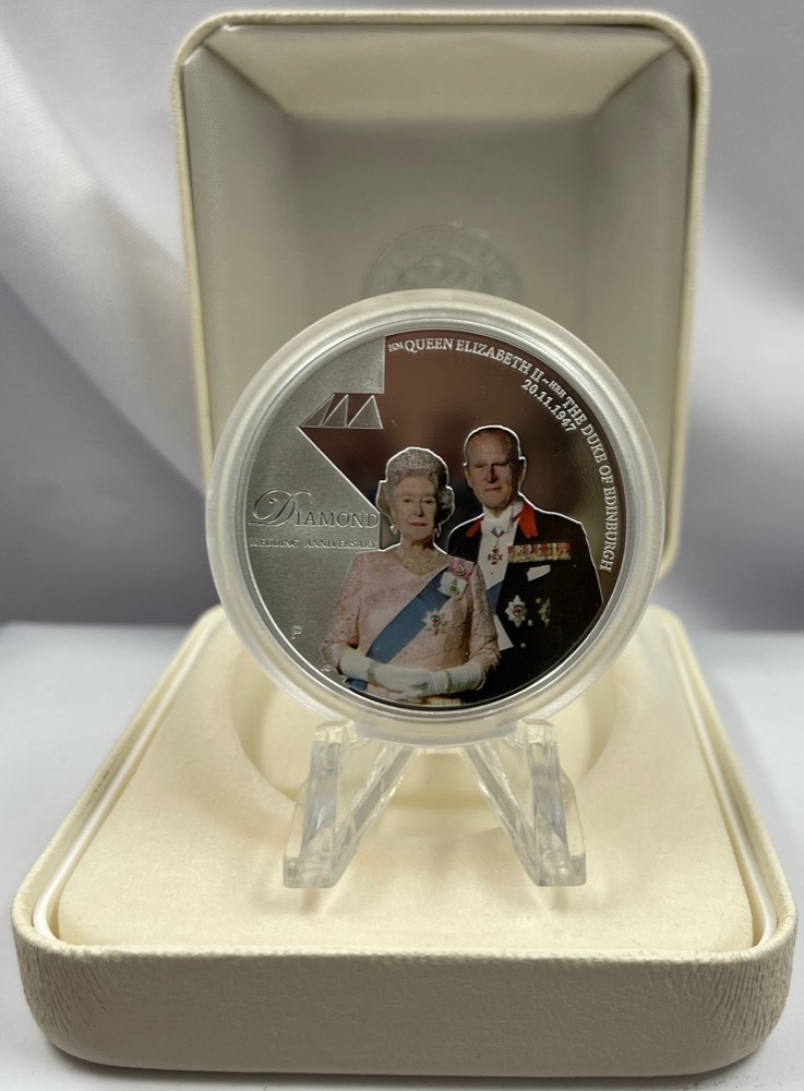 2007 Silver 1oz Proof Diamond Wedding Anniversary product image