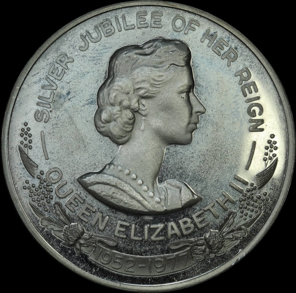 1977 Silver Medallion Royal Visit by Amor