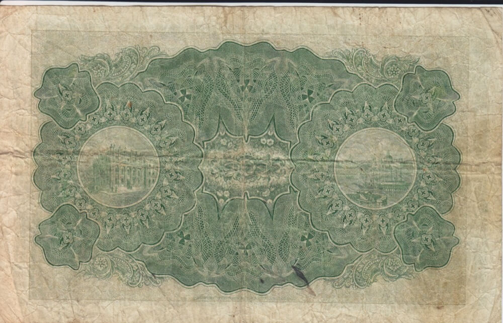 Commercial Bank of Sydney 1907 1 Pound Issued Note MVR# 5b Fine