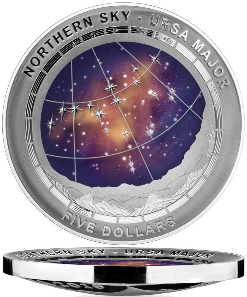 2016 Silver 1oz Proof Northern Sky Ursa Major product image